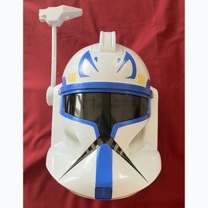 Star Wars Captain Rex Clone Trooper 2008 Working Electronic Talking Helmet